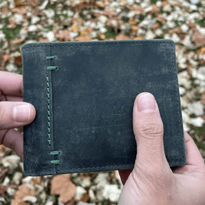 Handmade Full-Grain Leather Wallet for Men and Women