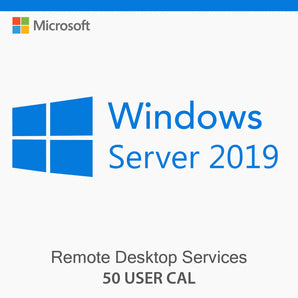 Microsoft Windows Server 2019 Remote Desktop Server CAL - 50 User CAL