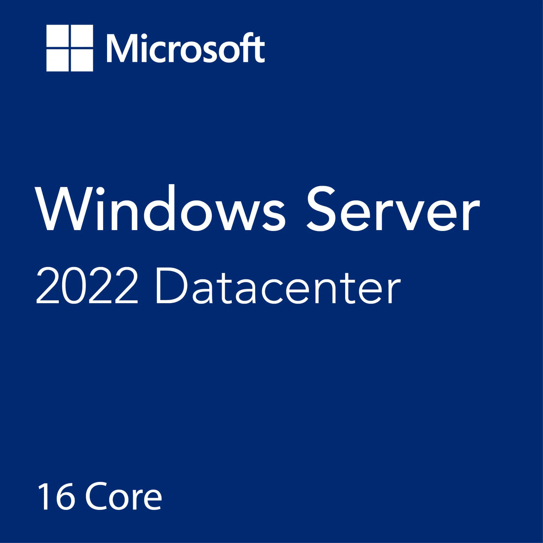 Windows Server 2022 Datacenter - 16 Core