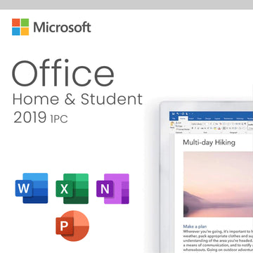Microsoft Office 2019 Home and Student For PC - Lifetime License