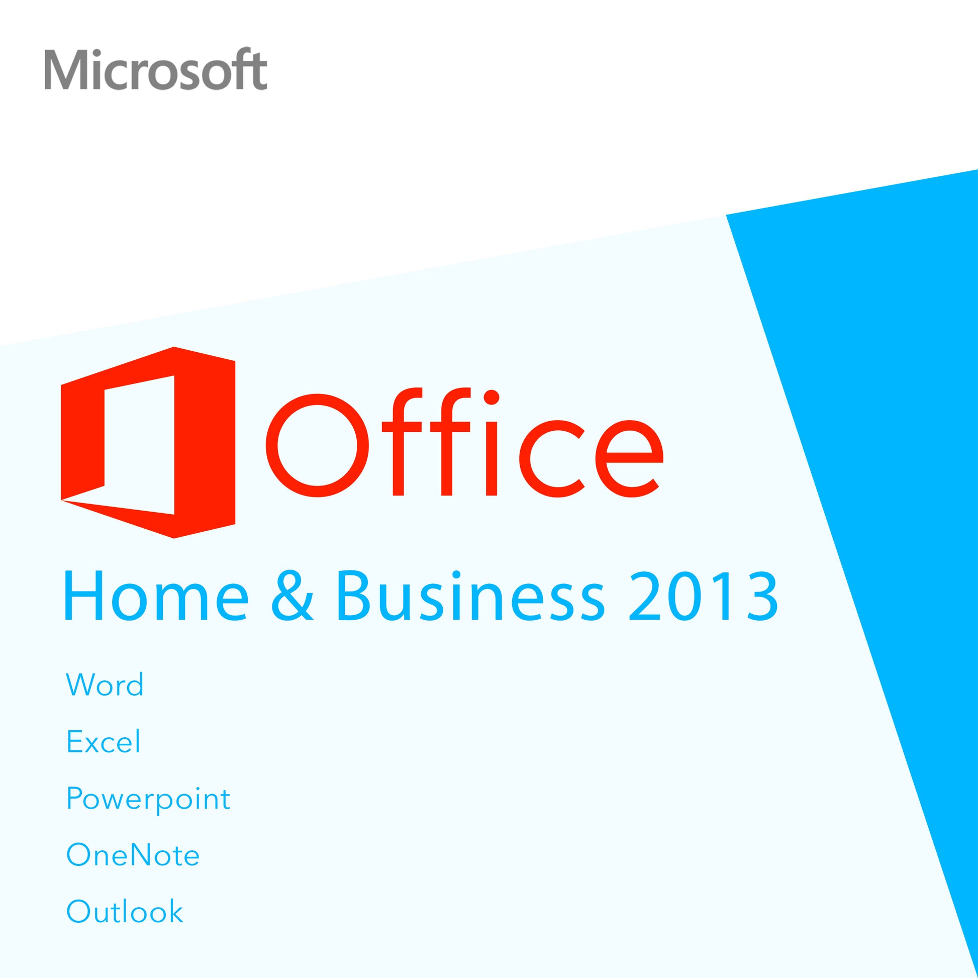Office Home and Business For PC 2013
