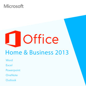 Microsoft Office Home and Business For PC 2013 - License