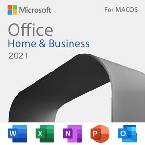 Microsoft Office Home and Business For Mac 2021 - License