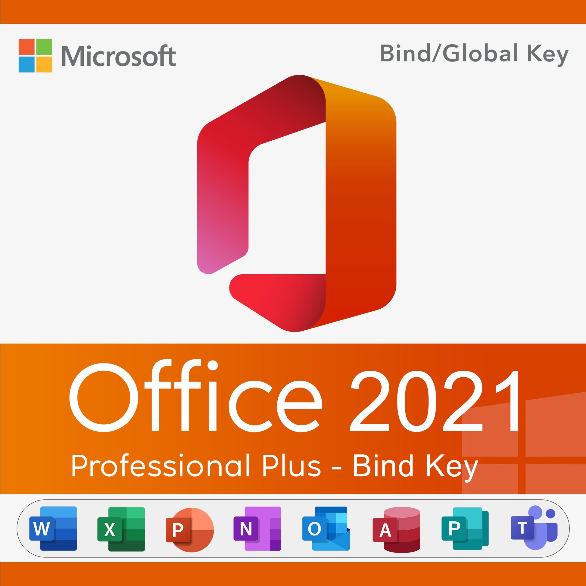 Microsoft Office 2021 Professional Plus Bind Vaneyo