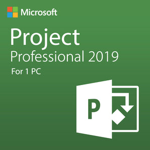 Microsoft Project 2019 Professional License