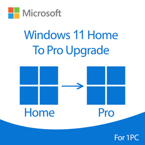 Microsoft Windows 11 Home To Pro Upgrade License