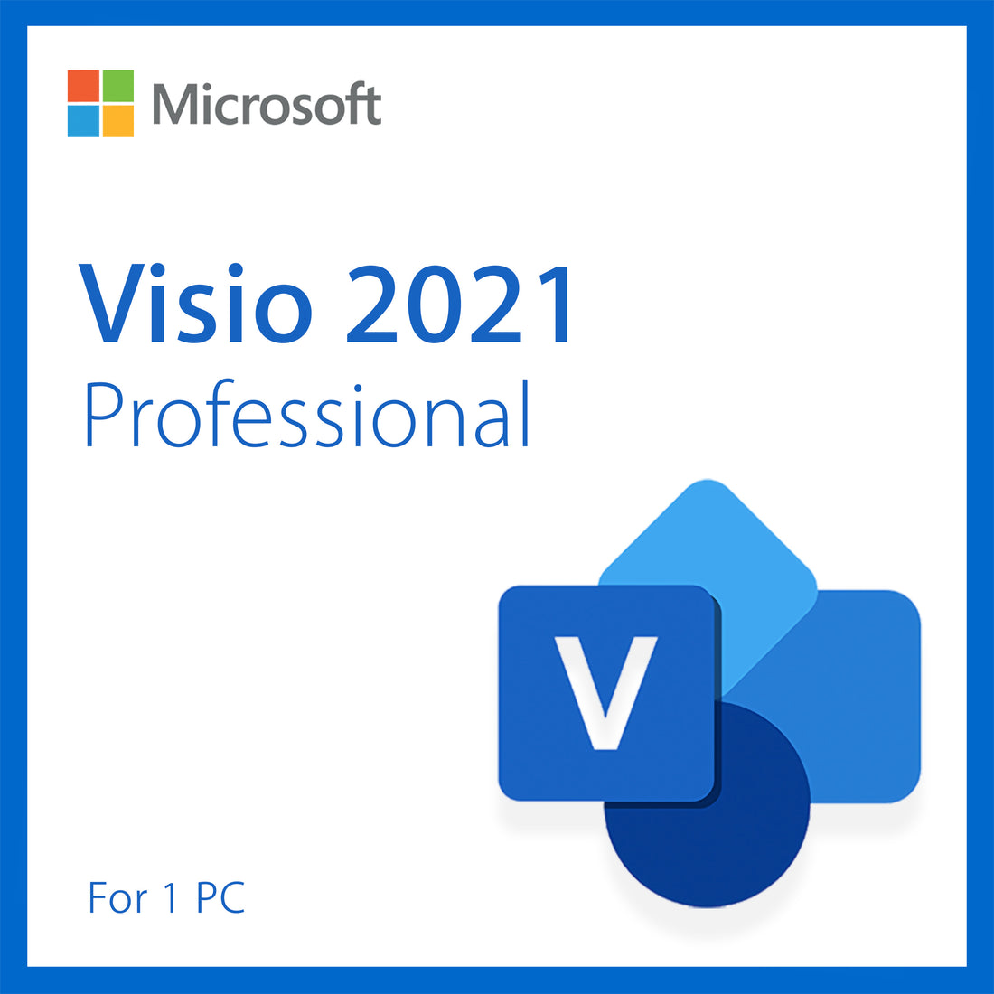 Visio 2021 Professional for 1 PC