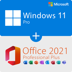 Microsoft Windows 11 Professional + Office 2021 Professional Plus License