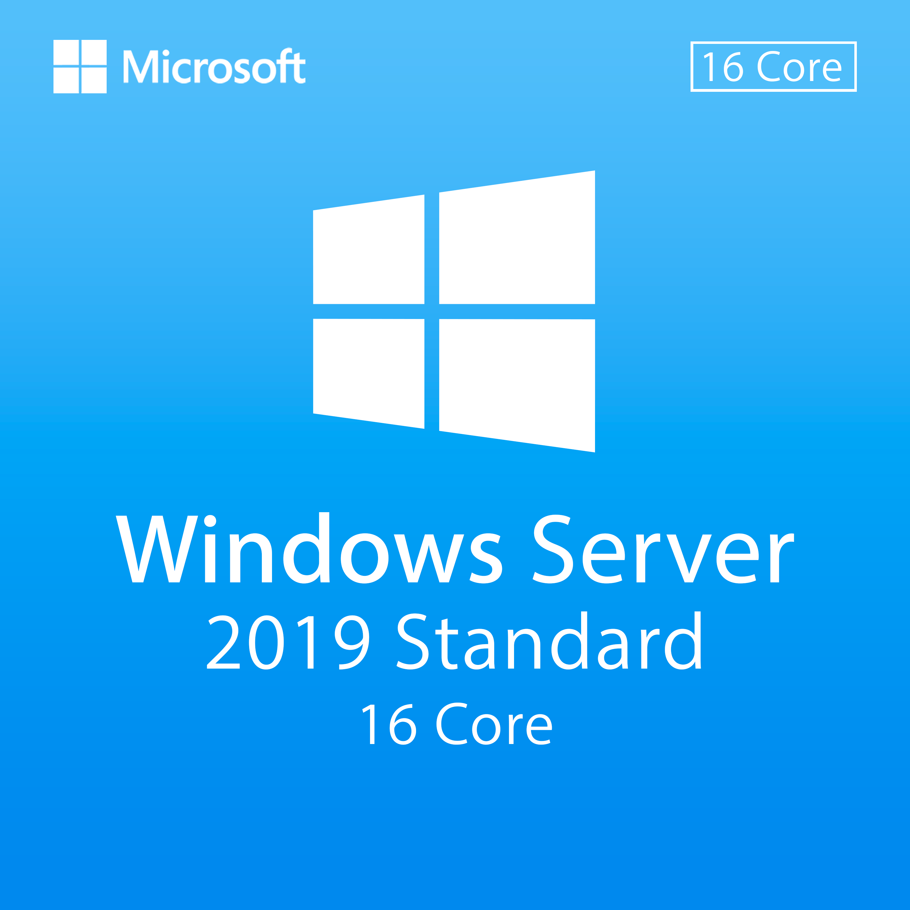 Windows Server 2019 Standard- 16 Core vaneyo