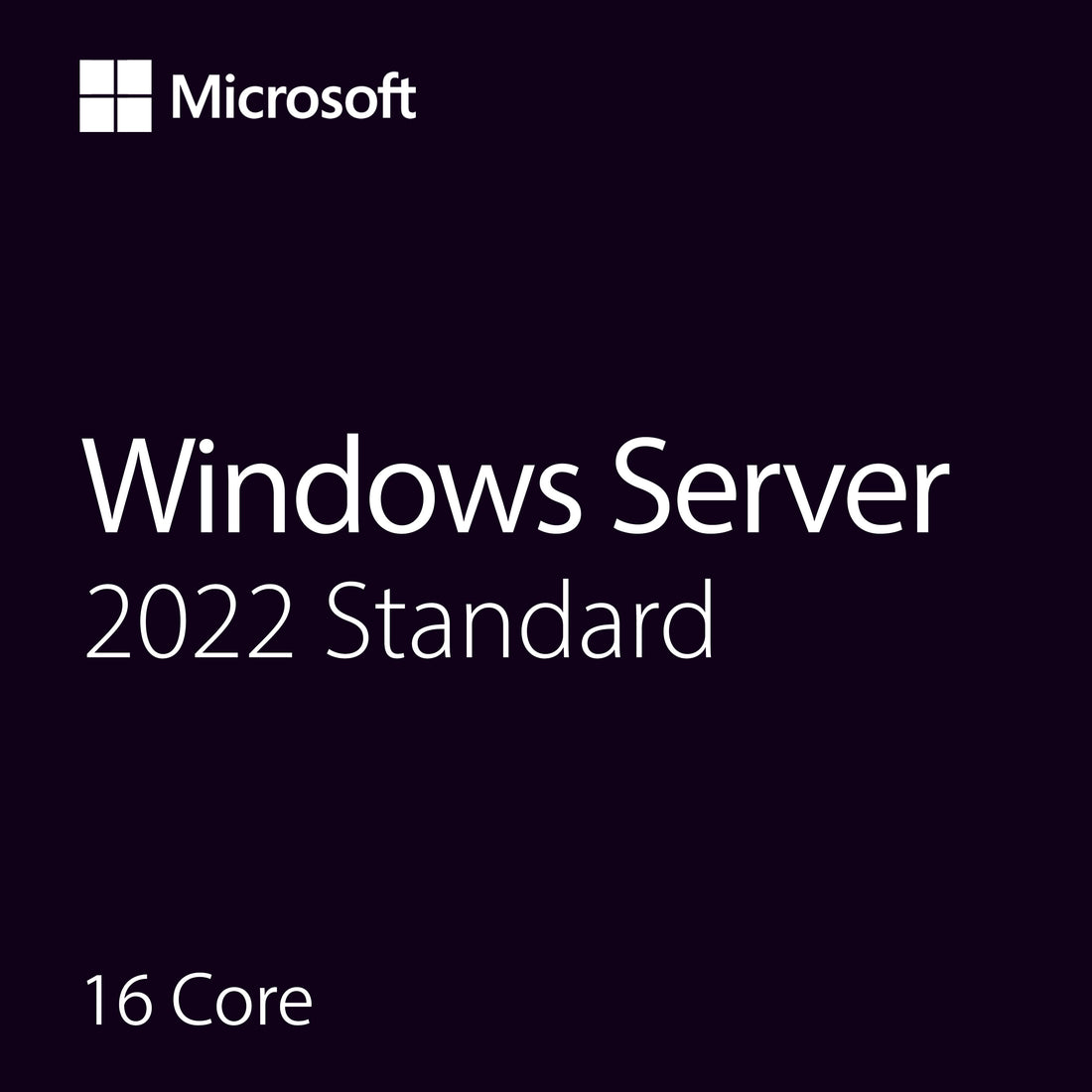 Windows Server 2022 Standard- 16 Core