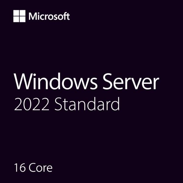 Microsoft Windows Server 2022 Standard 16 Core - Lifetime License