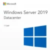 Microsoft Windows Server 2019 Datacenter - Lifetime License For 1 Server