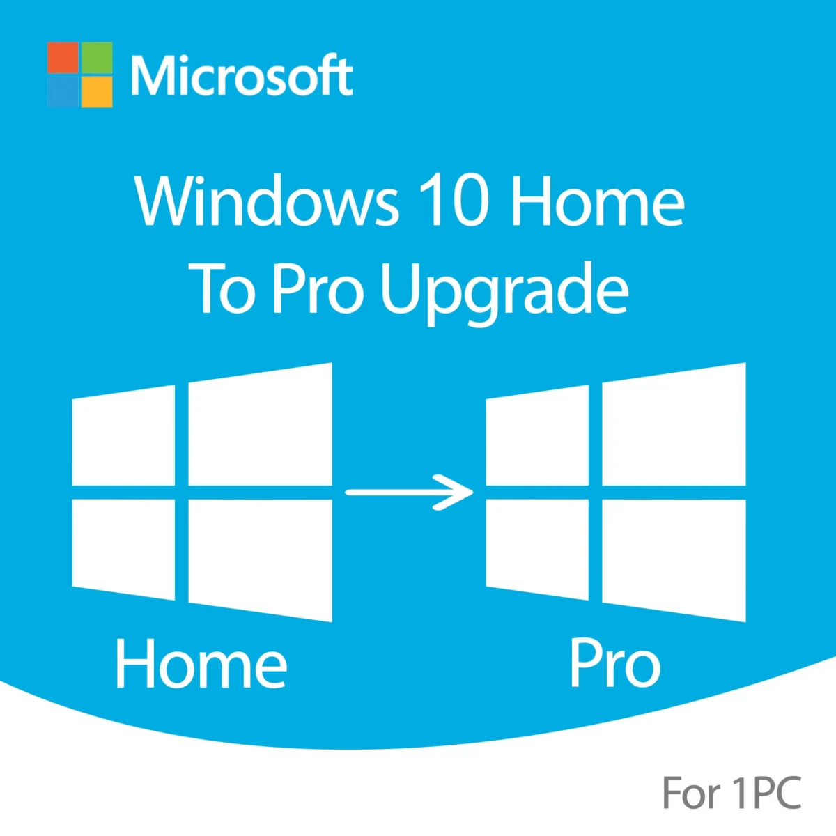 Upgrade Microsoft Windows 10 Home To Pro