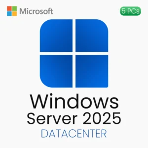 Microsoft Windows Server 2025 Datacenter For 5 PC