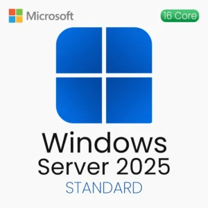 Microsoft Windows Server 2025 Standard 16 Core - Lifetime License