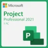 Microsoft Project 2021 Professional - Lifetime License For 1 PC