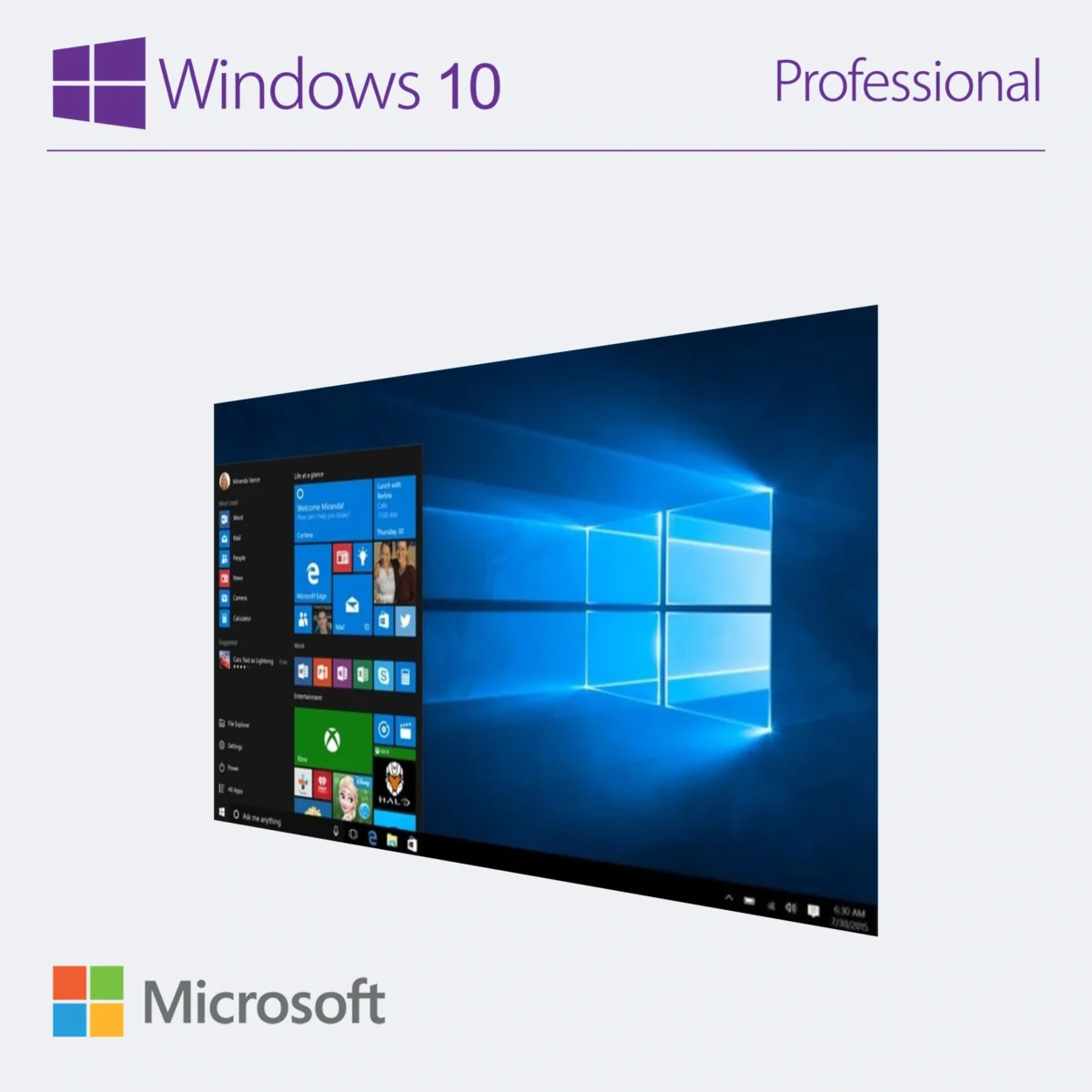 Microsoft Windows 10 Professional