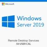 Microsoft Windows Server 2019 Remote Desktop Server 50 User CAL - Lifetime License