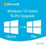 Upgrade Microsoft Windows 10 Home To Pro - Lifetime License